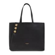 Embleme tote tas Balmain , Black , Dames