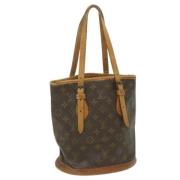 Pre-owned Canvas louis-vuitton-bags Louis Vuitton Vintage , Brown , Da...