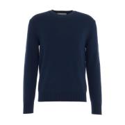 Round-neck Knitwear Ballantyne , Blue , Heren