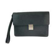 Pre-owned Canvas clutches Louis Vuitton Vintage , Black , Dames