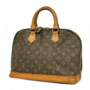 Pre-owned Fabric louis-vuitton-bags Louis Vuitton Vintage , Brown , Da...