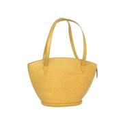 Pre-owned Canvas louis-vuitton-bags Louis Vuitton Vintage , Yellow , D...