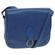 Pre-owned Leather louis-vuitton-bags Louis Vuitton Vintage , Blue , Da...