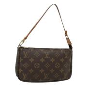 Pre-owned Canvas louis-vuitton-bags Louis Vuitton Vintage , Brown , Da...