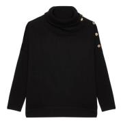 Stijlvolle Maglia Shirt Elena Mirò , Black , Dames