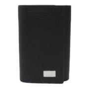 Pre-owned Leather wallets Dunhill Pre-owned , Black , Unisex