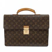 Pre-owned Leather louis-vuitton-bags Louis Vuitton Vintage , Brown , D...