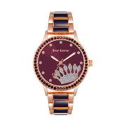 Roségouden Damesmode Horloge Juicy Couture , Yellow , Dames