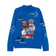 Polo Blauwe Sweaters Ralph Lauren , Blue , Heren