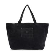 Denim Rivet Tote Tas Carhartt Wip , Black , Heren