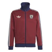 Arsenal Beckenbauer Track Top Maroon Adidas , Red , Heren