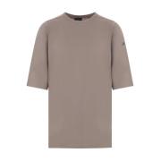 Oversize T-shirt Rick Owens Dust Moncler , Brown , Heren