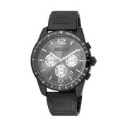 Zwarte Heren Mode Horloge Just Cavalli , Black , Heren