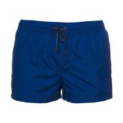 Logo Zwemshorts Dolce & Gabbana , Blue , Heren