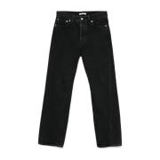 Zwarte Denim Jeans met Naad Details Sunflower , Black , Heren