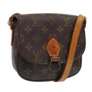 Pre-owned Canvas louis-vuitton-bags Louis Vuitton Vintage , Brown , Da...