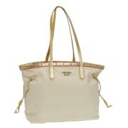 Pre-owned Nylon prada-bags Prada Vintage , Beige , Dames