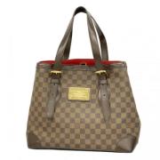 Pre-owned Fabric louis-vuitton-bags Louis Vuitton Vintage , Brown , Da...