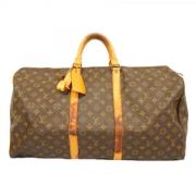 Pre-owned Fabric louis-vuitton-bags Louis Vuitton Vintage , Brown , Da...