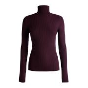 Stijlvolle Pullover Sweater Bally , Red , Dames