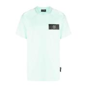 Sportieve T-shirts en Polos Plein Sport , Green , Heren