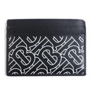 Pre-owned Leather wallets Burberry Vintage , Black , Dames