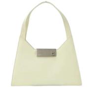 Pre-owned Leather handbags Salvatore Ferragamo Pre-owned , Beige , Dam...