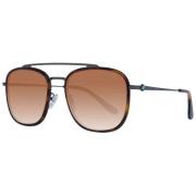 Bruine Aviator Zonnebril Verlooplens BMW , Brown , Heren