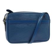 Pre-owned Leather louis-vuitton-bags Louis Vuitton Vintage , Blue , Da...