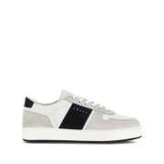 Witte Leren Sneakers met Logo Hogan , Multicolor , Heren