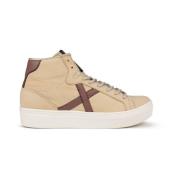 Retro Beige X Stijl Laars Munich , Beige , Dames