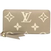 Pre-owned Leather wallets Louis Vuitton Vintage , Brown , Dames