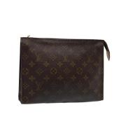 Pre-owned Canvas louis-vuitton-bags Louis Vuitton Vintage , Brown , Da...