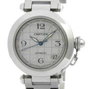 Pre-owned Glass watches Cartier Vintage , Gray , Dames