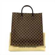 Pre-owned Canvas handbags Louis Vuitton Vintage , Brown , Dames