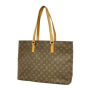 Pre-owned Canvas shoulder-bags Louis Vuitton Vintage , Brown , Dames