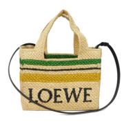 Pre-owned Fabric shoulder-bags Loewe Pre-owned , Beige , Dames