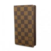 Pre-owned Fabric wallets Louis Vuitton Vintage , Brown , Dames