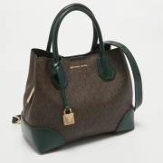 Pre-owned Canvas handbags Michael Kors Pre-owned , Green , Dames