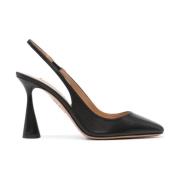 Amore Pump 95 Zwarte Hoge Hakken Aquazzura , Black , Dames