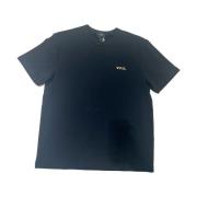 Boxy Petit T-Shirt - Stijlvol Ontwerp A.p.c. , Black , Heren