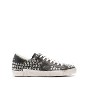 Stijlvolle Sneakers voor Mannen en Vrouwen Philippe Model , Gray , Her...