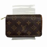 Pre-owned Canvas wallets Louis Vuitton Vintage , Brown , Dames