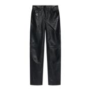 Leren broek Saige AllSaints , Black , Dames