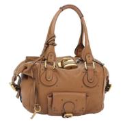 Pre-owned Leather shoulder-bags Chloé Pre-owned , Brown , Dames