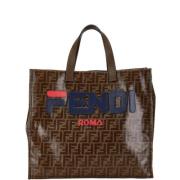 Pre-owned Canvas totes Fendi Vintage , Brown , Dames