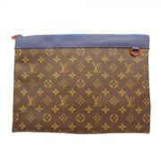 Pre-owned Fabric louis-vuitton-bags Louis Vuitton Vintage , Brown , Da...