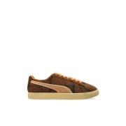 Sneakers Clyde Harris Tweed Puma , Brown , Dames