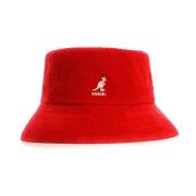 Scarlet Tropic Fabric Bucket Hat Kangol , Red , Heren