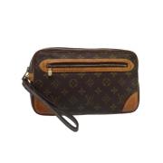 Pre-owned Canvas louis-vuitton-bags Louis Vuitton Vintage , Brown , Da...